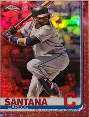 Carlos Santana [Red Refractor] #44
