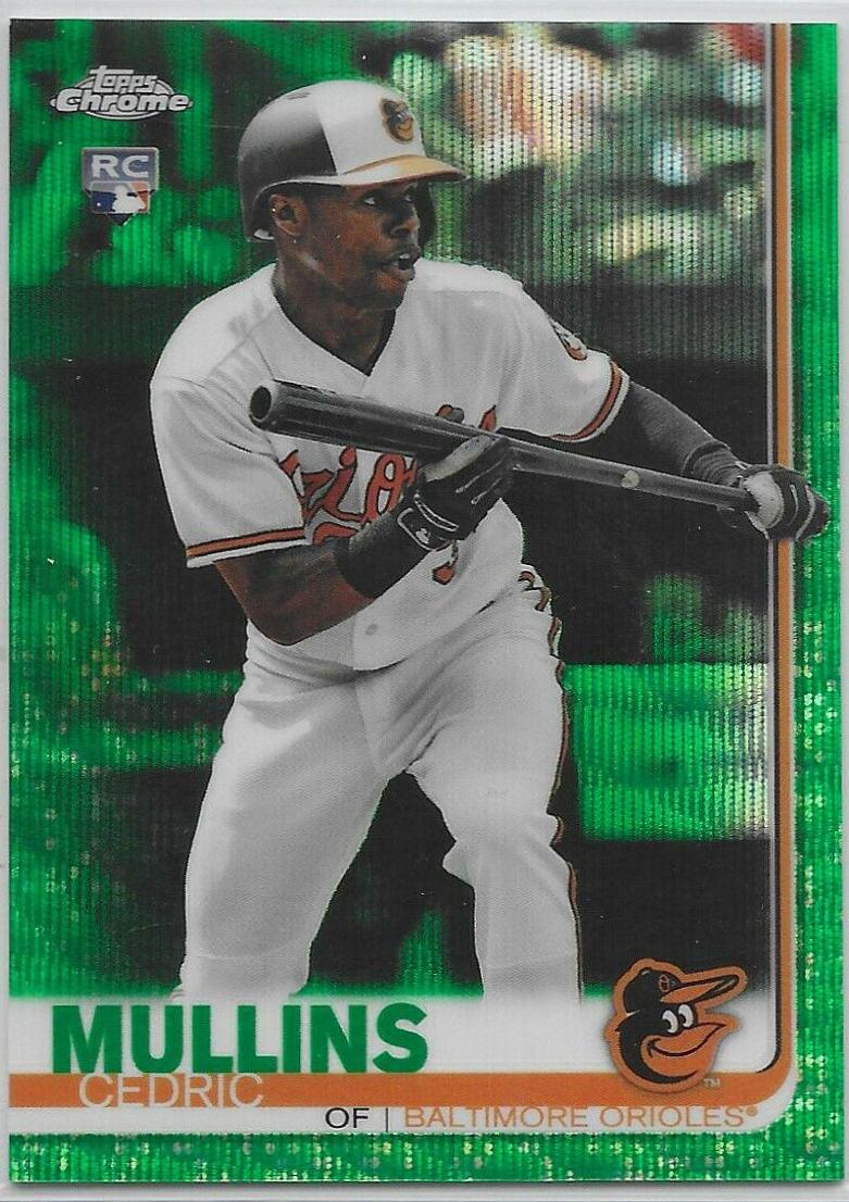 Cedric Mullins [Green Wave Refractor] #52