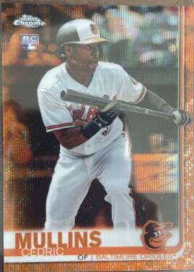 Cedric Mullins [Orange Wave Refractor] #52