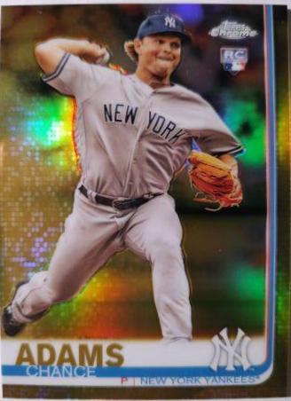 Chance Adams [Gold Refractor] #109