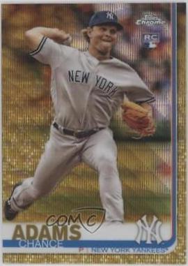 Chance Adams [Gold Wave Refractor] #109