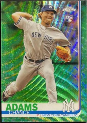 Chance Adams [Green Wave Refractor] #109