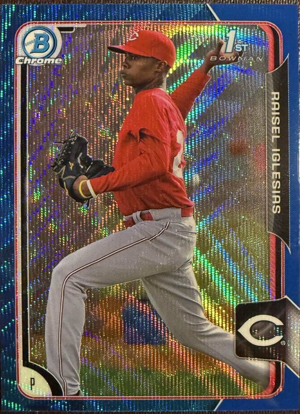 Raisel Iglesias [Blue Wave Refractor] #BCP103