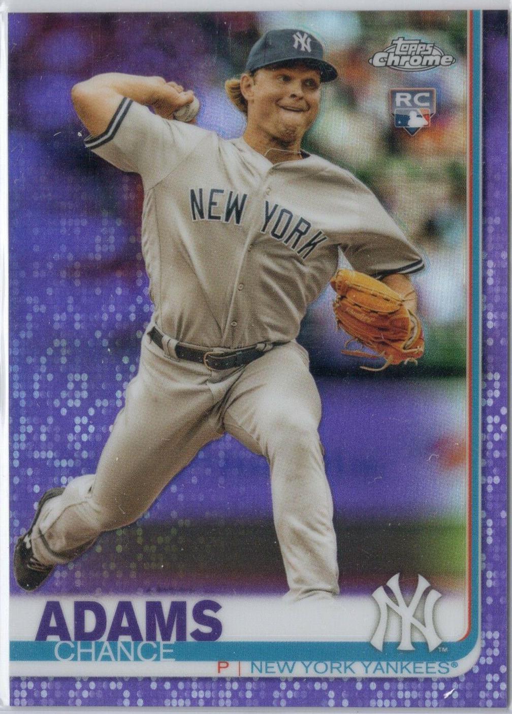 Chance Adams [Purple Refractor] #109