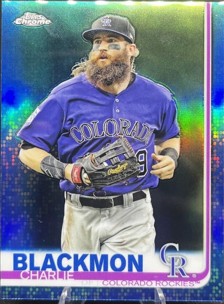 Charlie Blackmon [Blue Refractor] #160