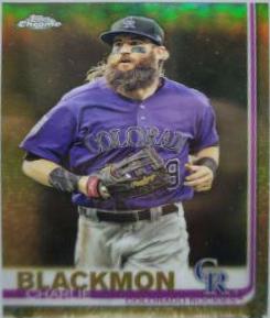 Charlie Blackmon [Gold Refractor] #160