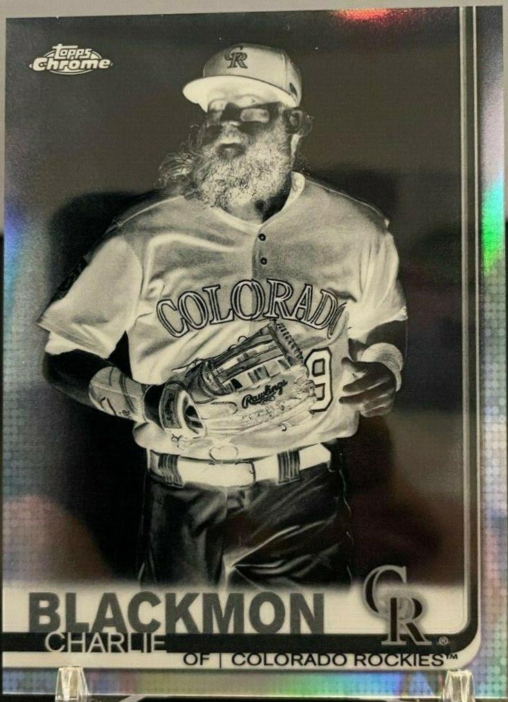 Charlie Blackmon [Negative Refractor] #160