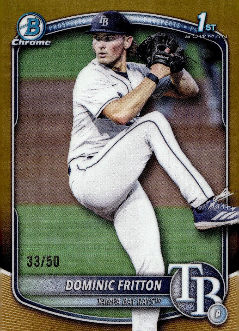 Dominic Fritton [Gold Refractor] #BDC-189