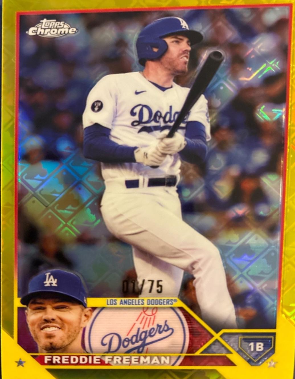 Freddie Freeman [Yellow Logofractor] #5
