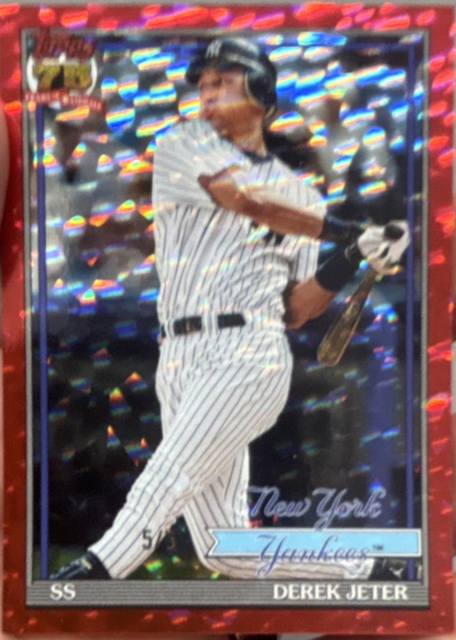 Derek Jeter [Red] #T91-30