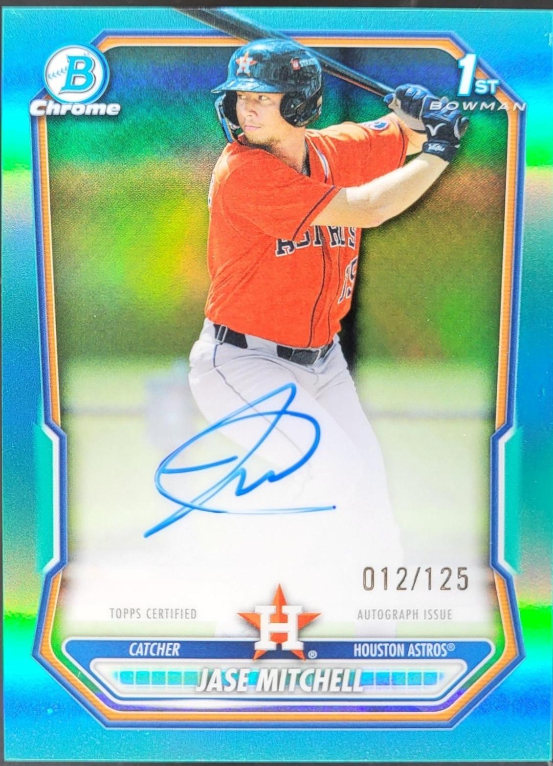 Jase Mitchell [Aqua Refractor] #CPA-JM