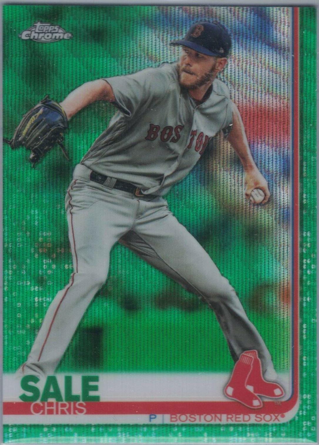 Chris Sale [Green Wave Refractor] #165