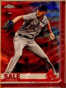 Chris Sale [Red Wave Refractor] #165