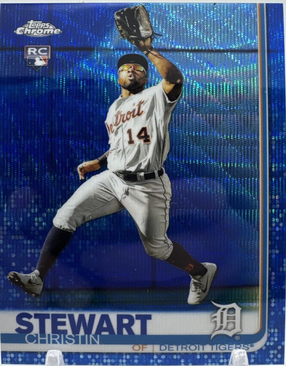 Christin Stewart [Blue Wave Refractor] #69