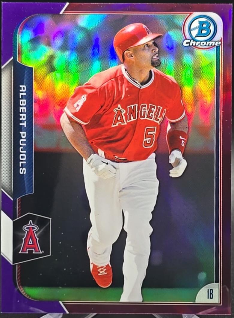 Albert Pujols [Purple Refractor] #140