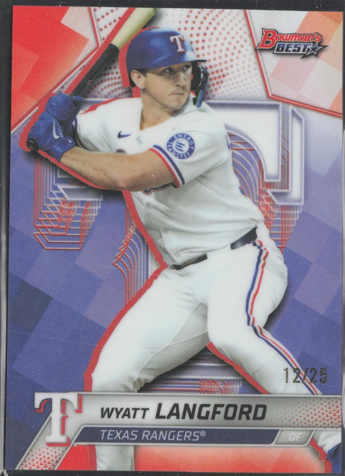 Wyatt Langford [Orange Refractor] #63