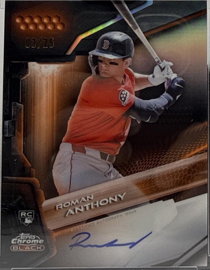 Roman Anthony [Orange Refractor] #CBA-RA