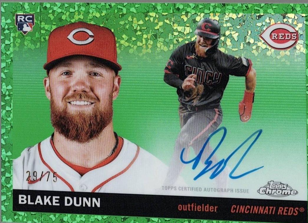 Blake Dunn [Green Mini-Diamond] #CPA-BDU