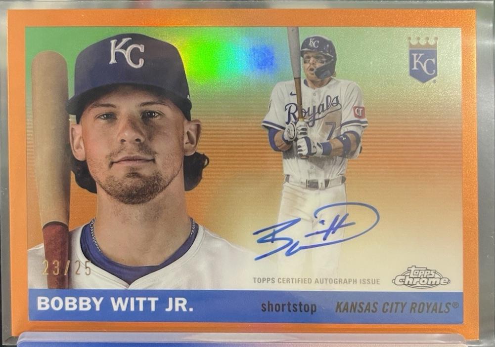 Bobby Witt Jr. [Orange] #CPA-BW