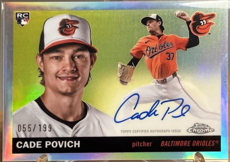 Cade Povich [Refractor] #CPA-CP