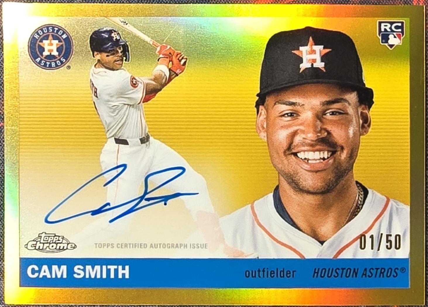 Cam Smith [Gold Refractor] #CPA-CS