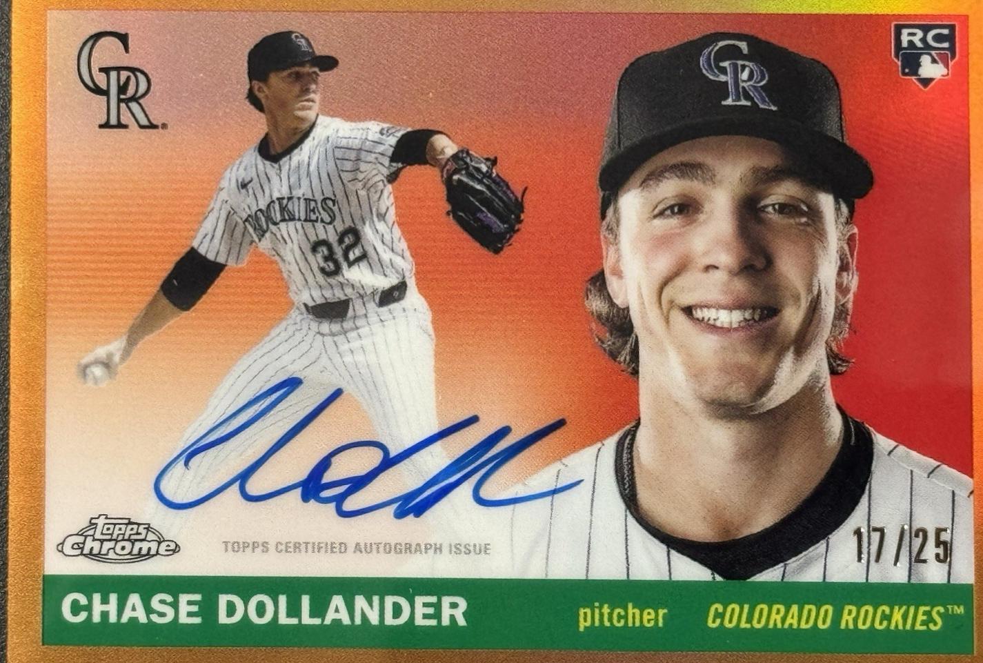 Chase Dollander [Orange] #CPA-DO