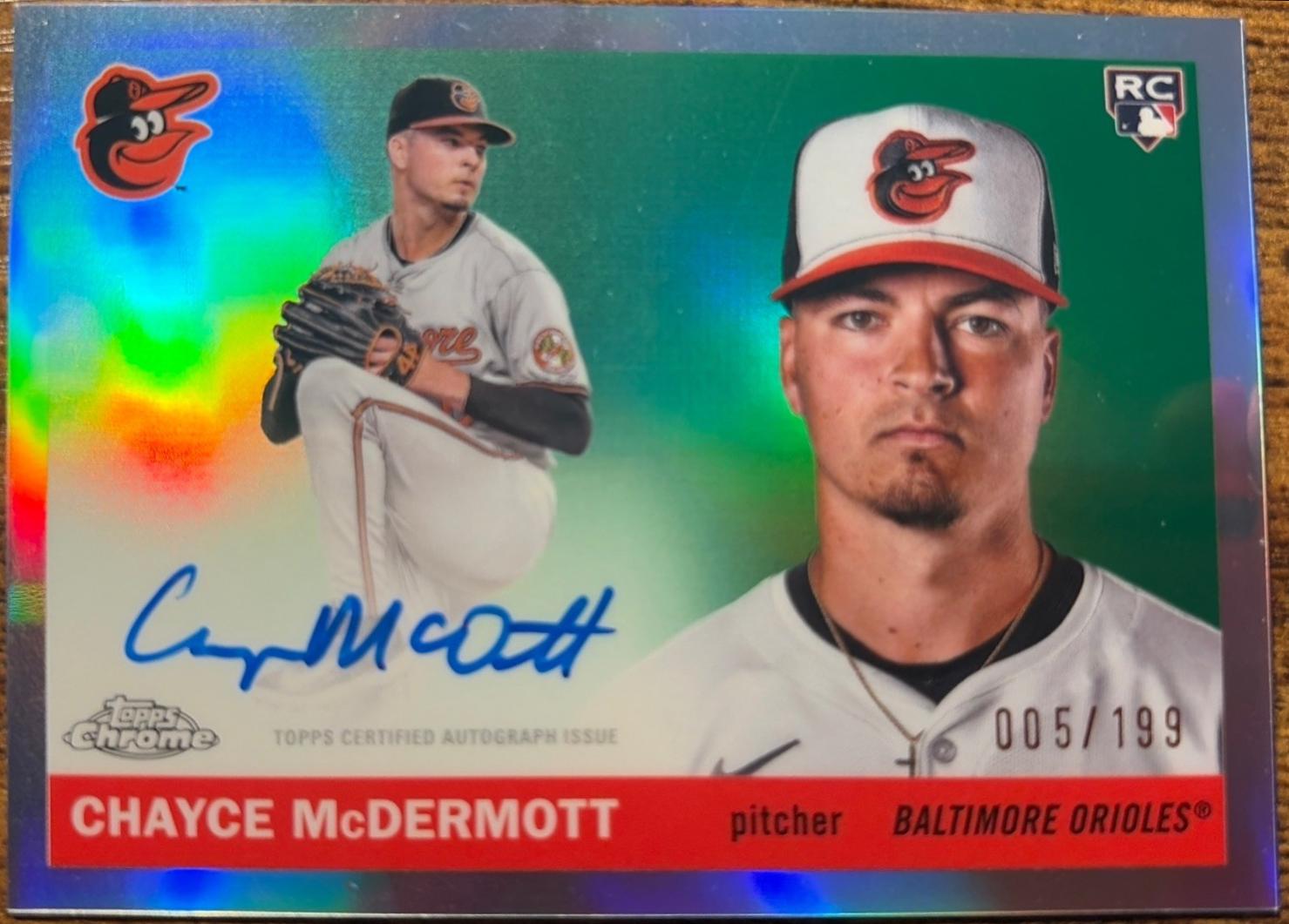 Chayce McDermott [Refractor] #CPA-CMD
