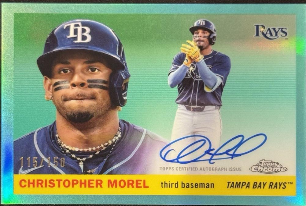 Christopher Morel [Aqua Refractor] #CPA-CML