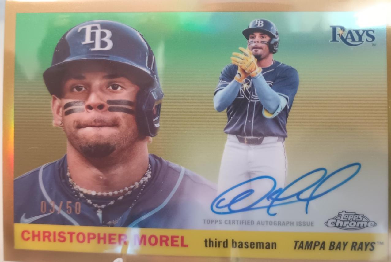 Christopher Morel [Gold Refractor] #CPA-CML