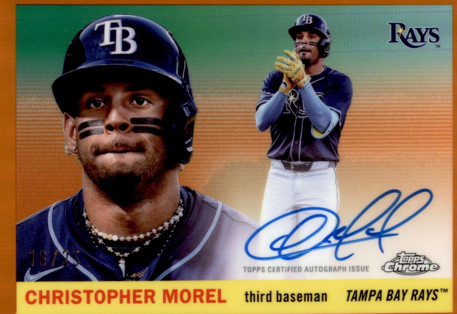 Christopher Morel [Orange] #CPA-CML