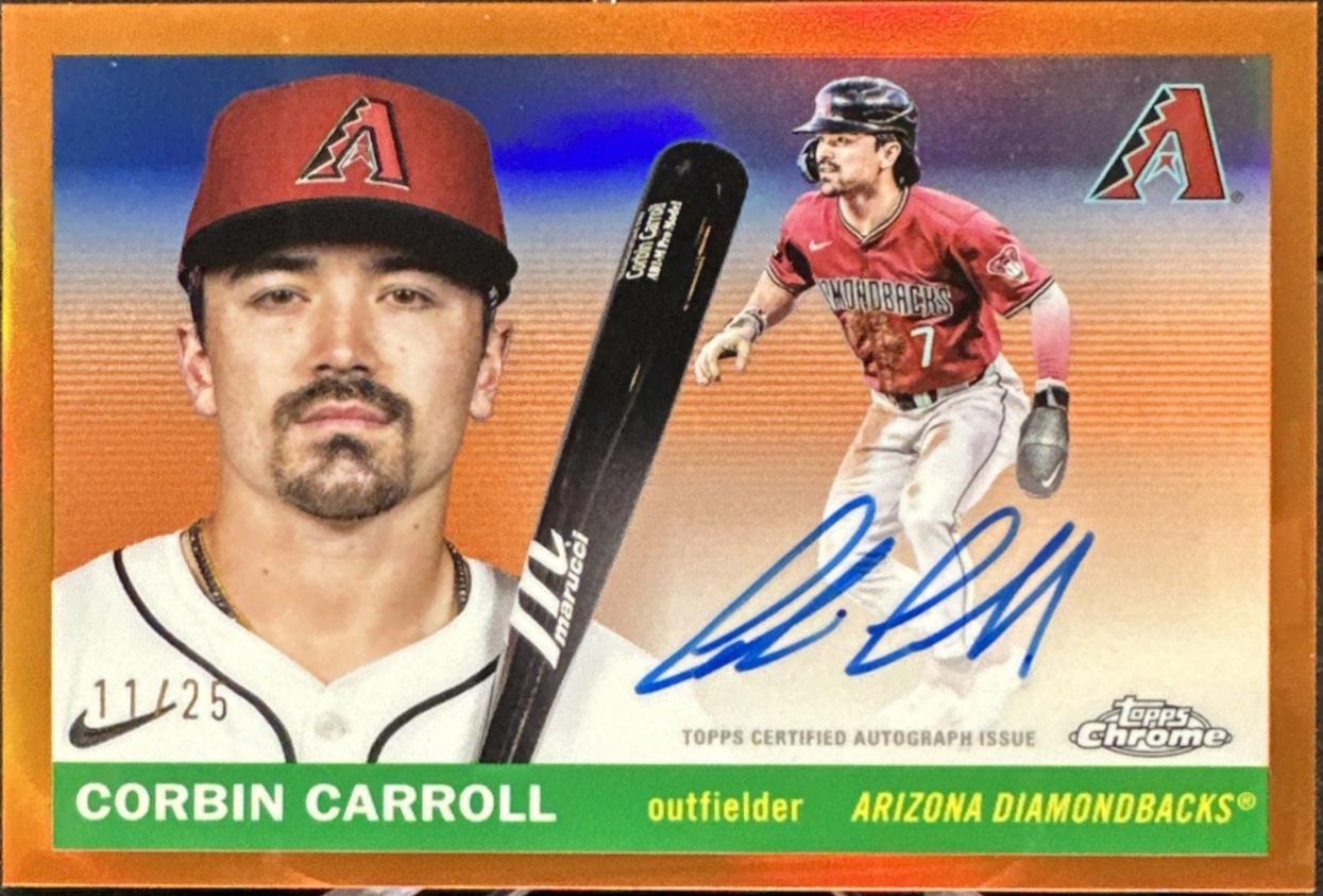 Corbin Carroll [Orange] #CPA-CC