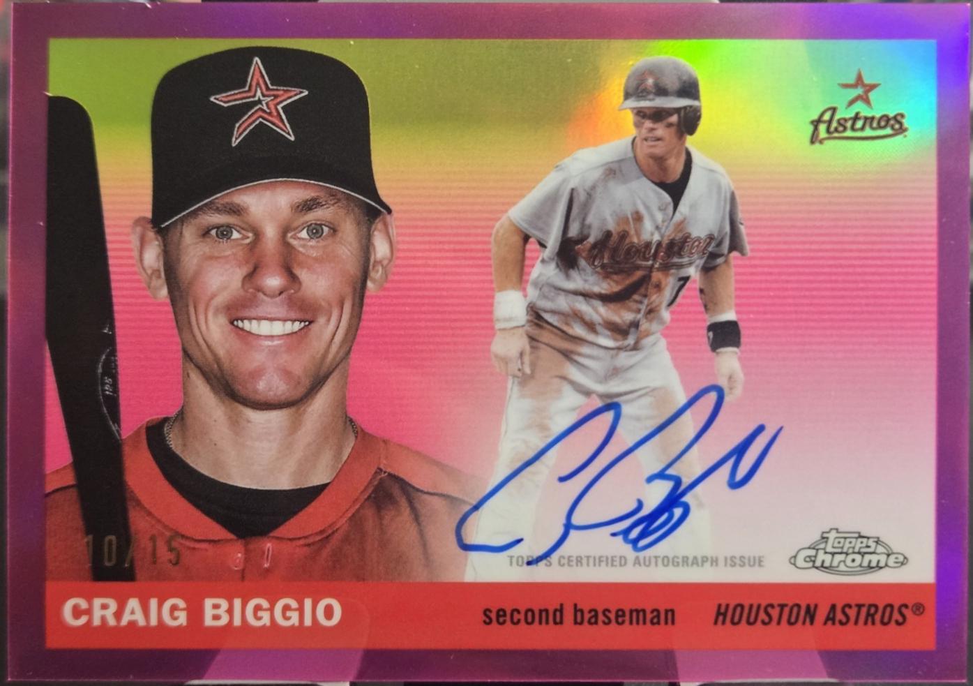 Craig Biggio [Pink] #CPA-CB