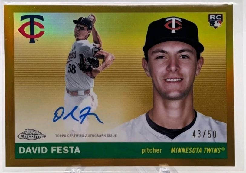 David Festa [Gold Refractor] #CPA-DF