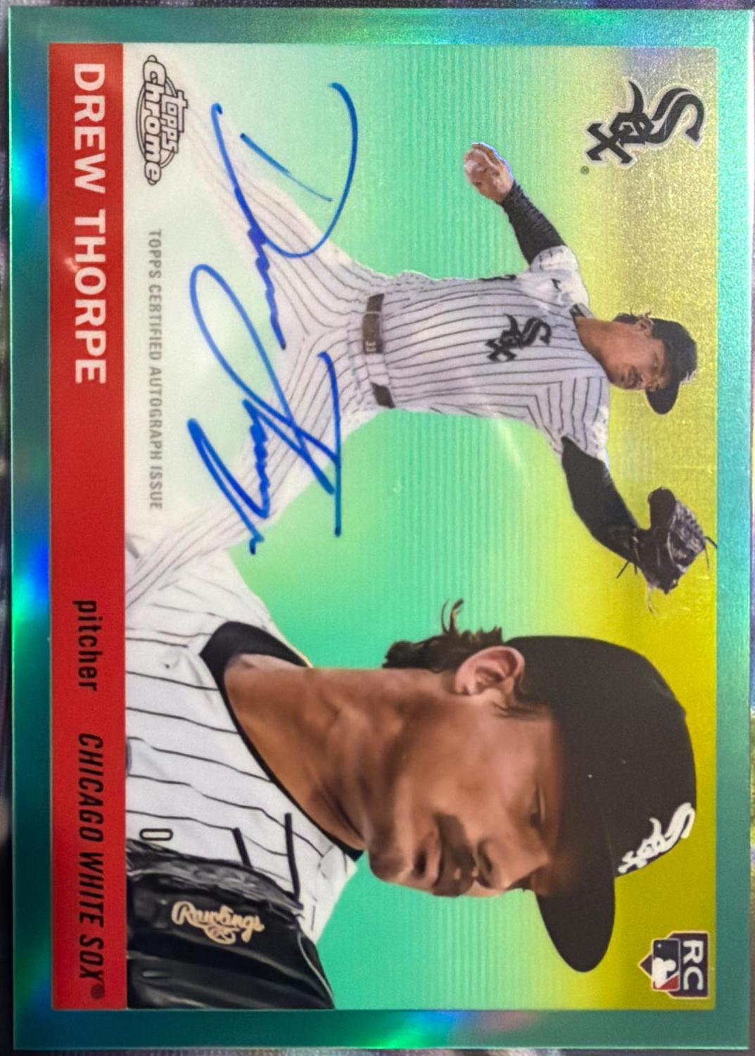 Drew Thorpe [Aqua Refractor] #CPA-DT