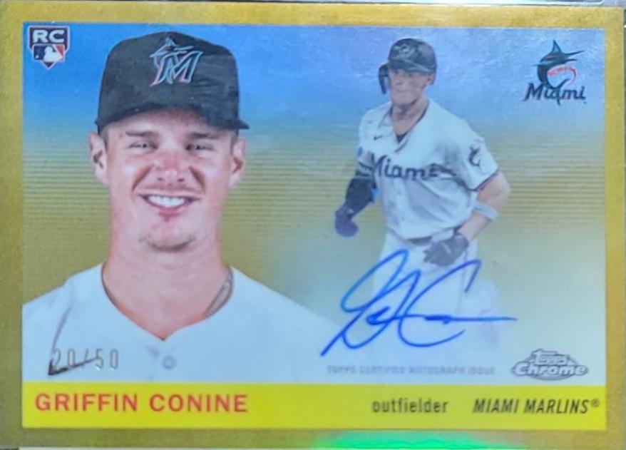 Griffin Conine [Gold Refractor] #CPA-GRC