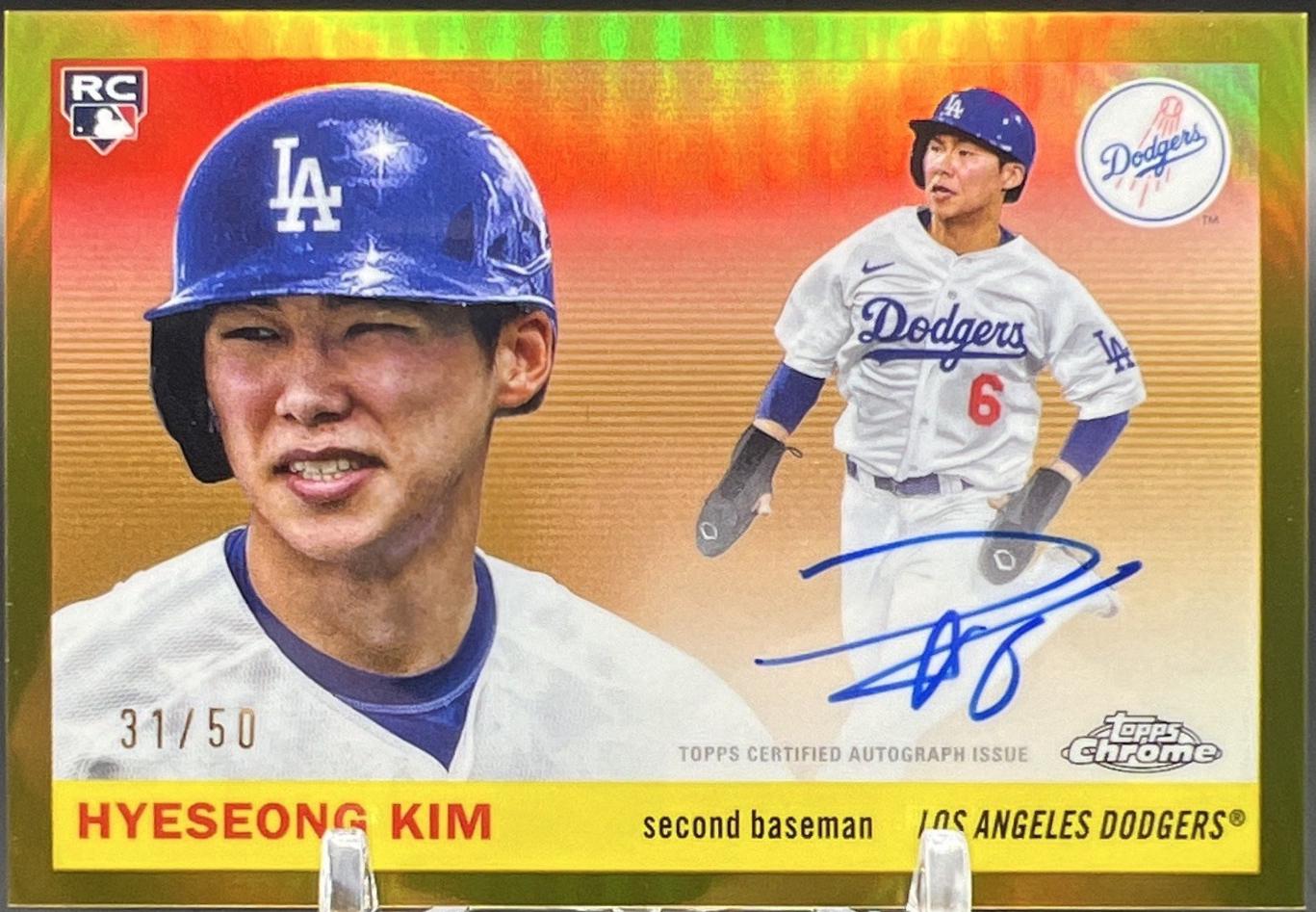 Hyeseong Kim [Gold Refractor] #CPA-HK