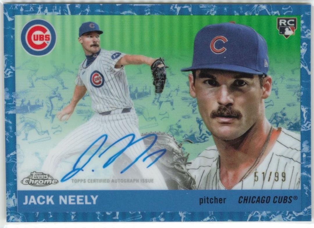 Jack Neely [Toile Cream Blue Refractor] #CPA-JNE