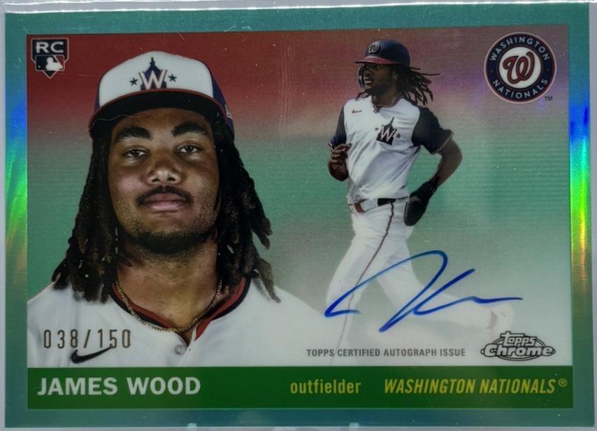 James Wood [Aqua Refractor] #CPA-JW