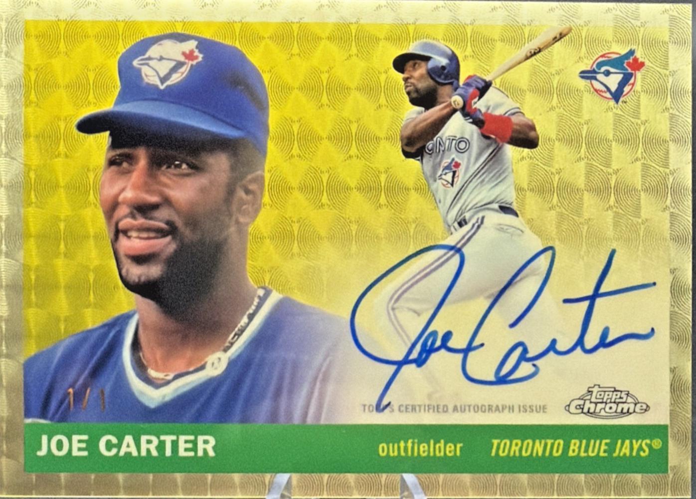 Joe Carter [Superfractor] #CPA-JCA