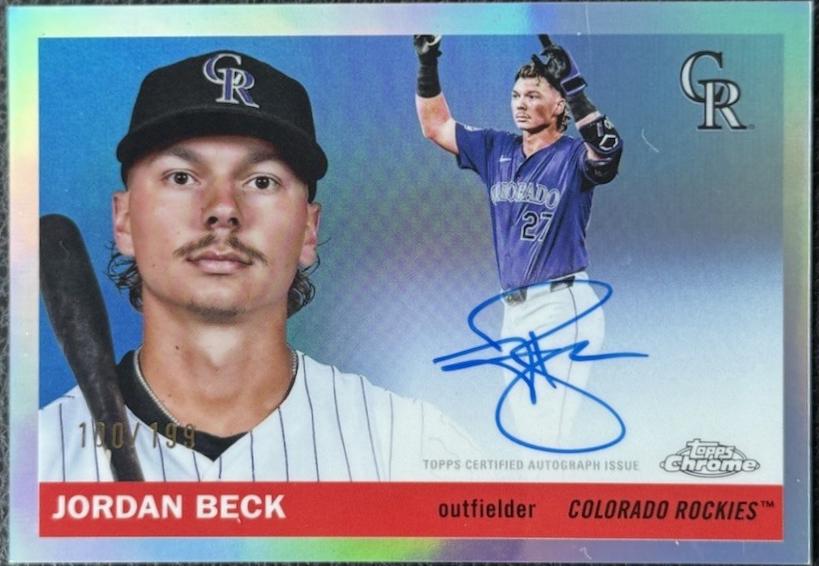 Jordan Beck [Refractor] #CPA-JB