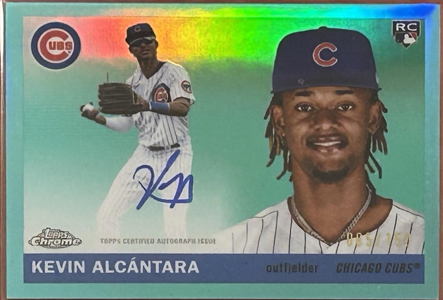 Kevin Alcantara [Aqua Refractor] #CPA-KAL