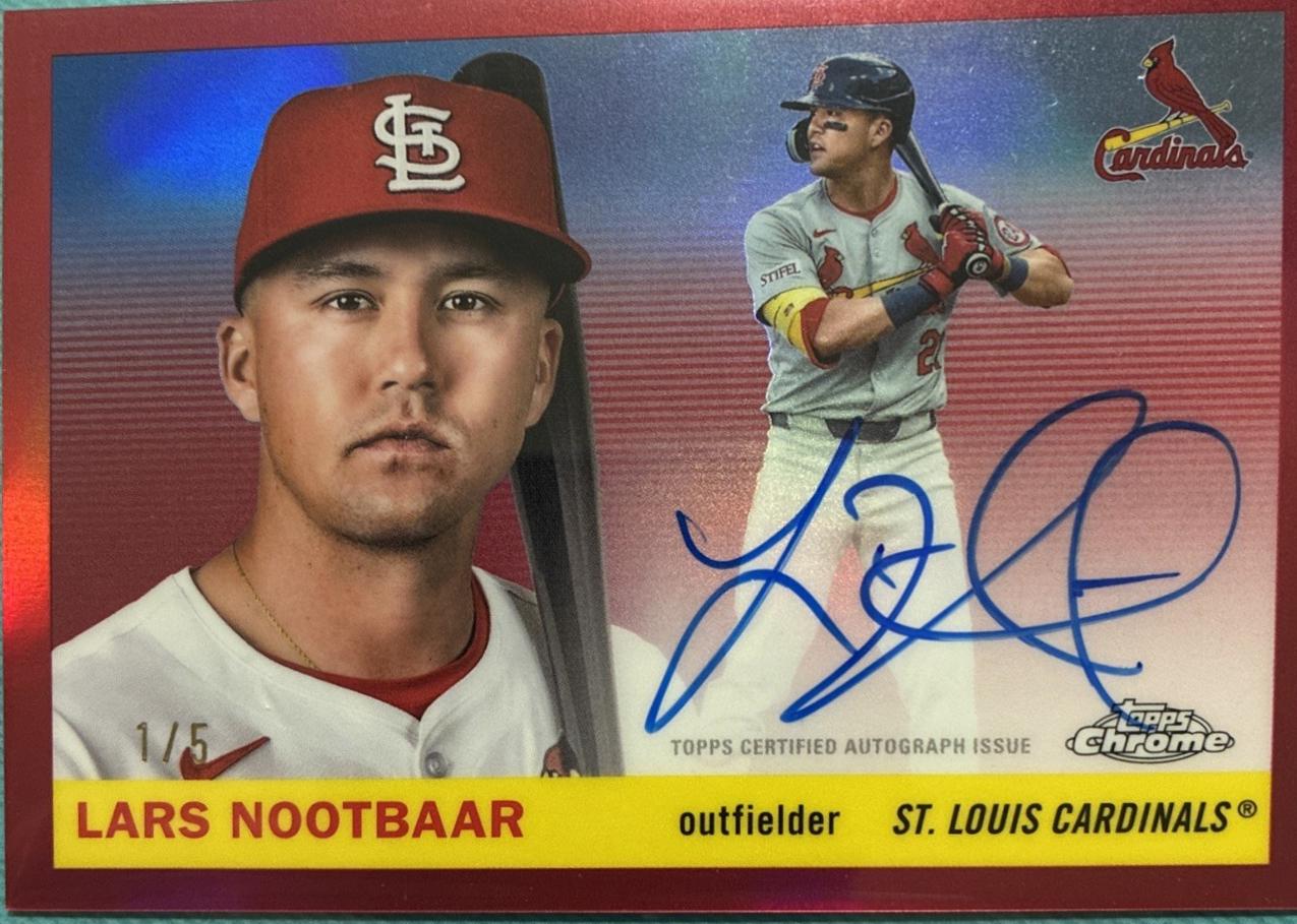 Lars Nootbaar [Toile Cream Red Refractor] #CPA-LN
