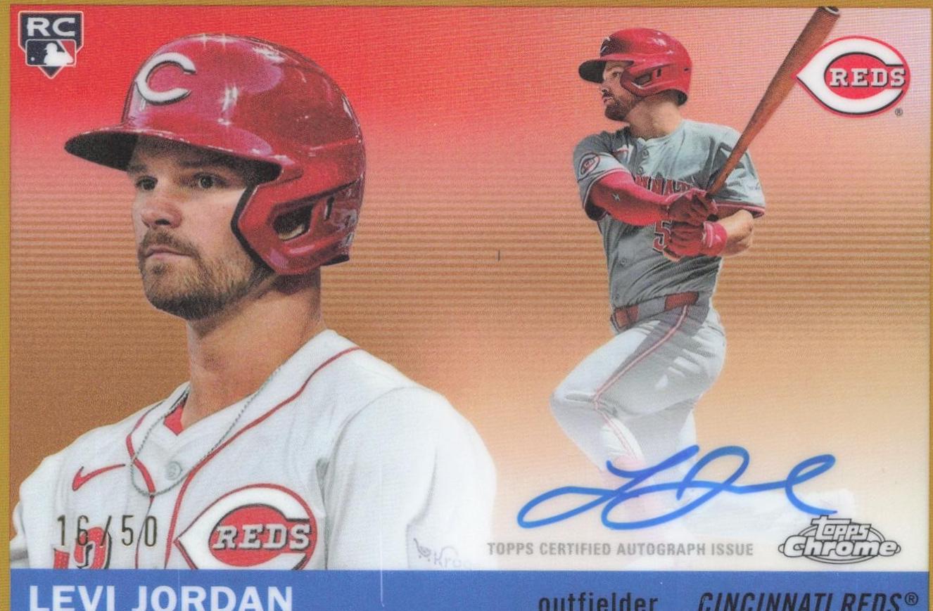 Levi Jordan [Gold Refractor] #CPA-LEJ