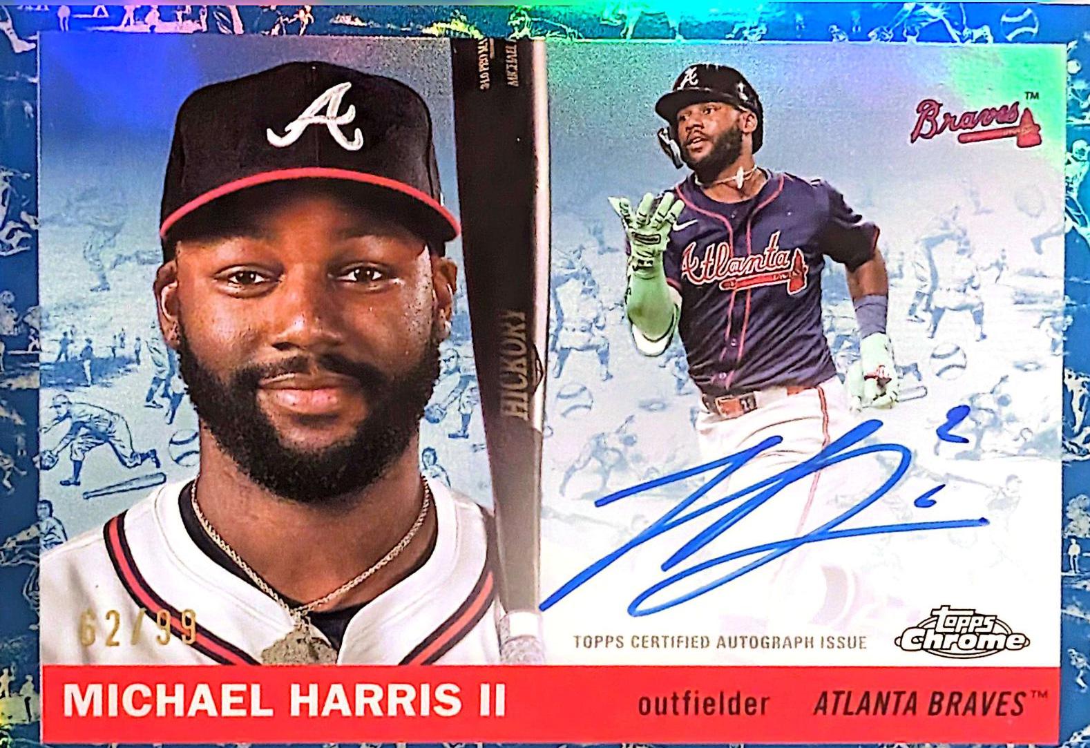 Michael Harris II [Aqua Refractor] #CPA-MH