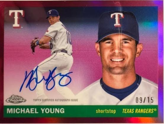 Michael Young [Pink] #CPA-MY