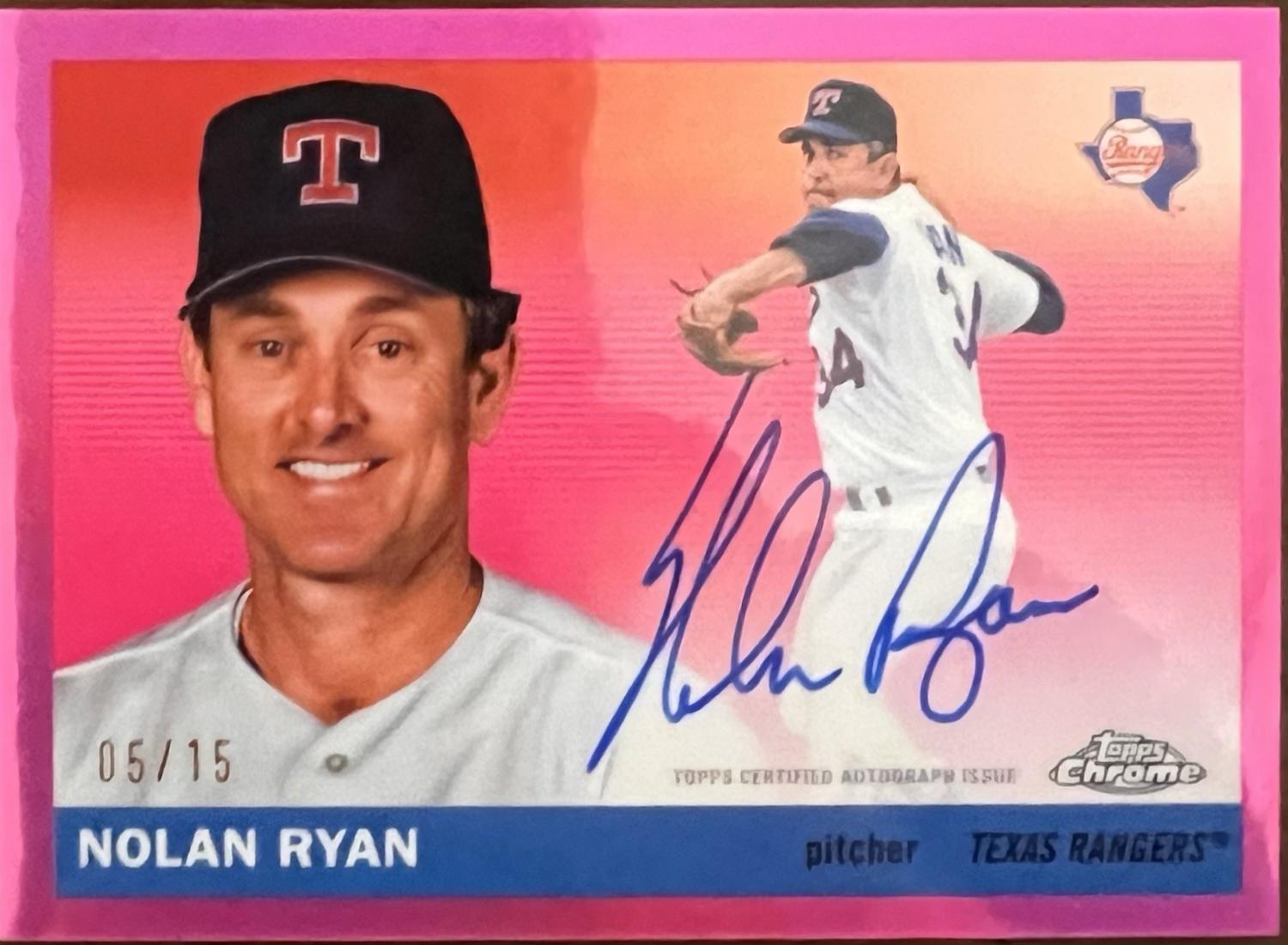 Nolan Ryan [Pink] #CPA-NR