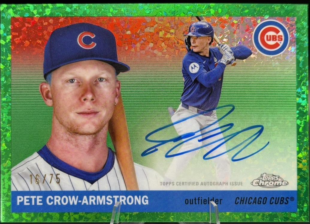 Pete Crow-Armstrong [Green Mini-Diamond] #CPA-PC