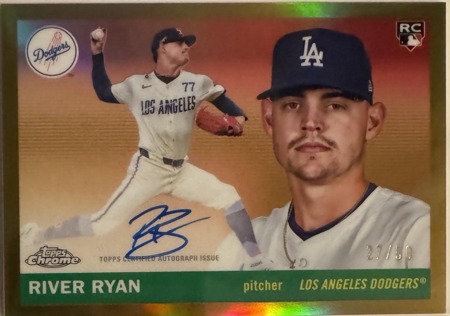 River Ryan [Gold Refractor] #CPA-RR