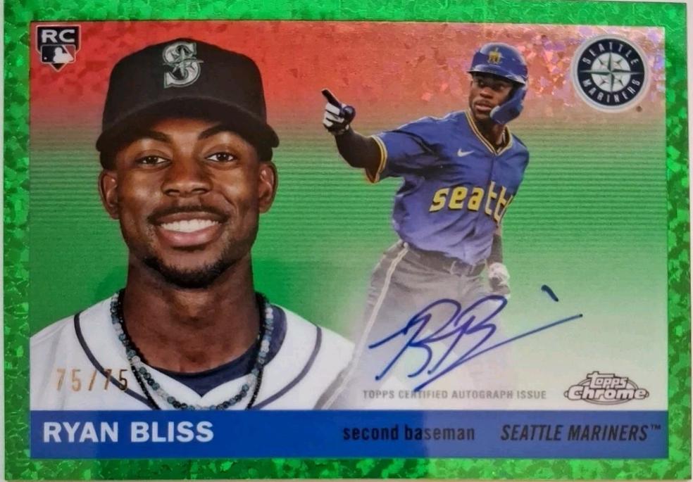 Ryan Bliss [Green Mini-Diamond] #CPA-RBL
