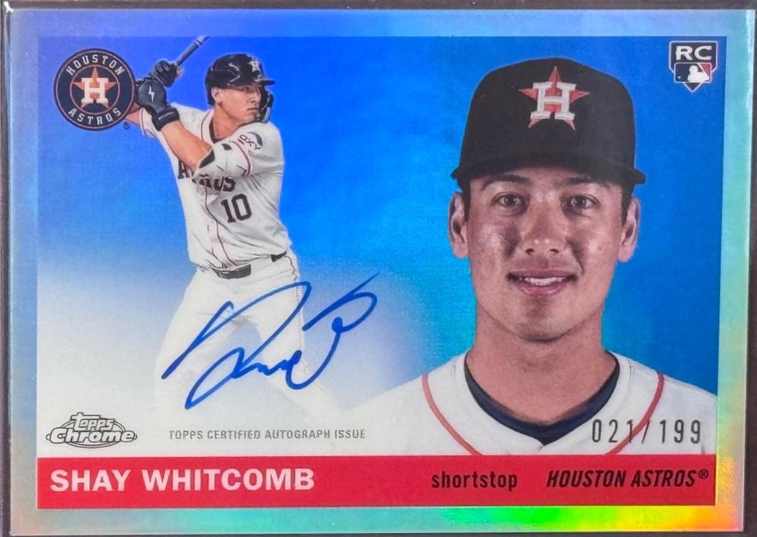 Shay Whitcomb [Refractor] #CPA-SW